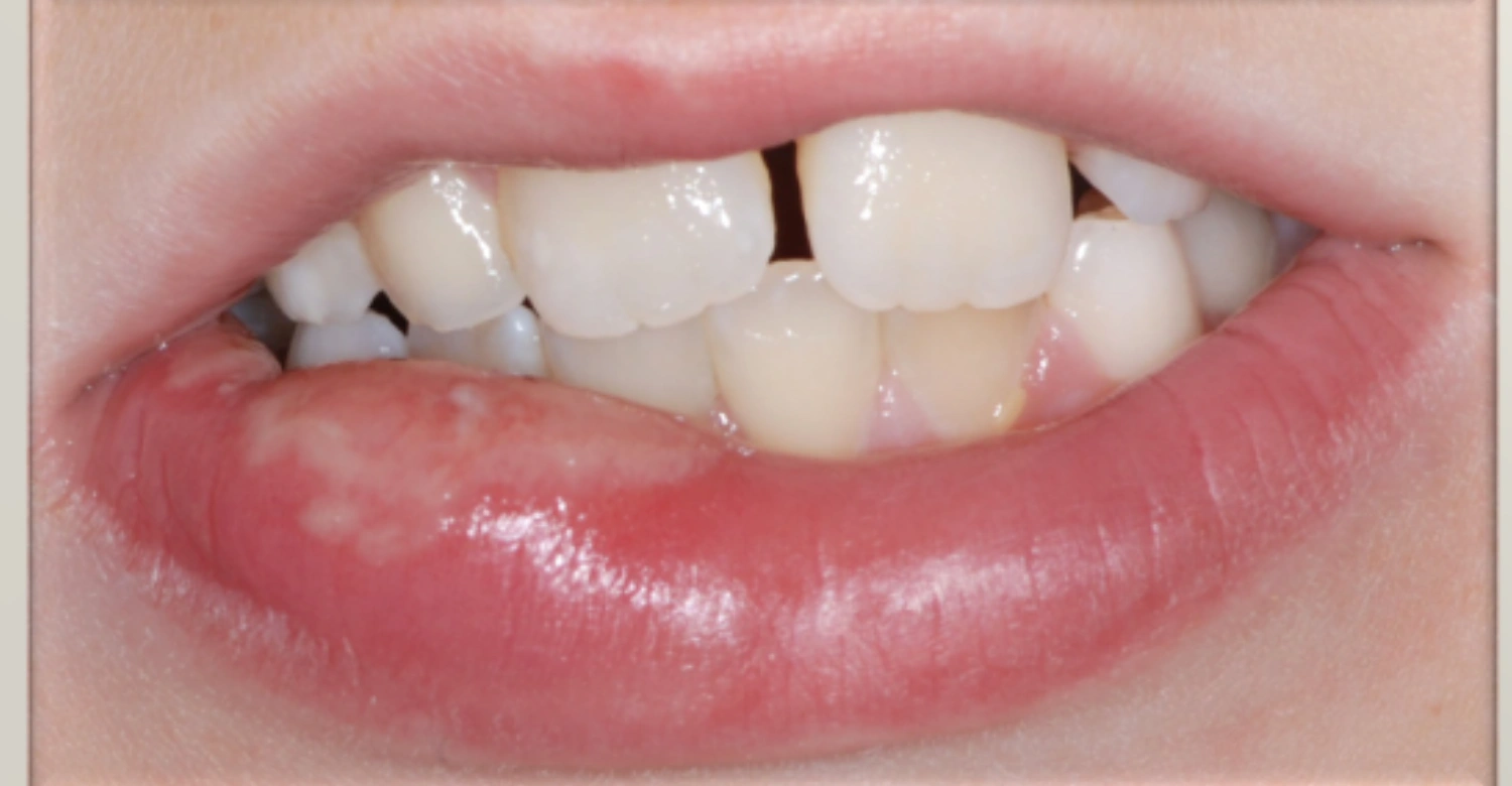 Lip Biting Teeth